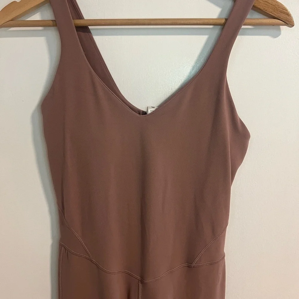 lululemon athletica Aligned Mauve 25” Bodysuit